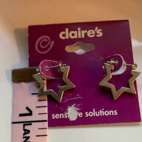 Claire's Star Earrings - Picture 3 of 6